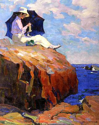 Clara on the Rocks