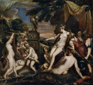 Diana Discovers the Absence of Calisto (after Titian)