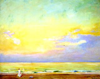 Sunset Normandy