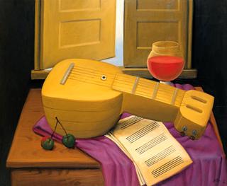 Still Life with Mandolin