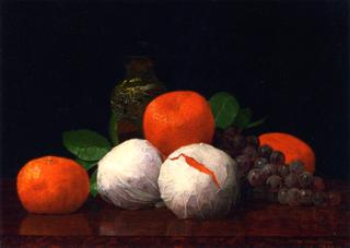 Still Life with Wrapped Tangerines