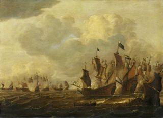 Battle of the First Dutch War (1652-54)