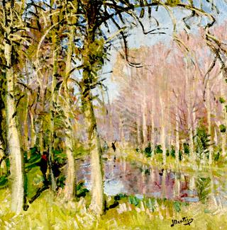 Promenade on the Banks of the Seine at Veneux les Sablons