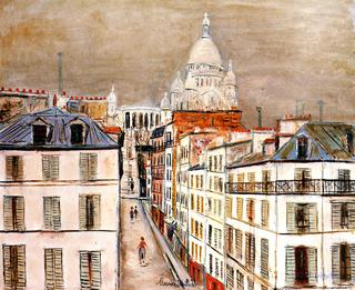 Rue Chappe in Montmartre