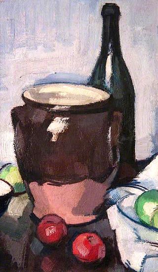Still Life with a Brown Crock