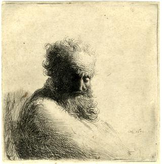 Bust of an Old Bearded Man