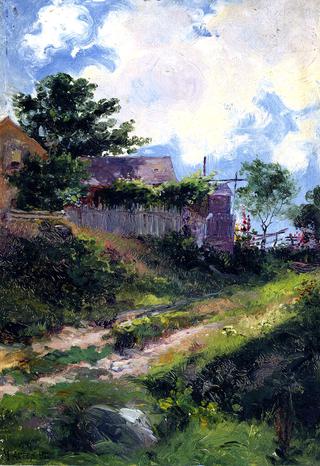 Landscape with House and Fence