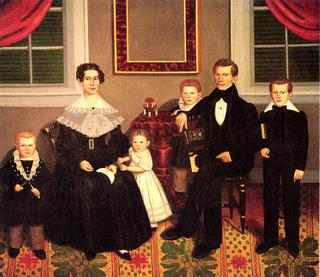约瑟夫·B·摩尔和他的家人