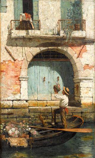 The Flower Seller, Venice