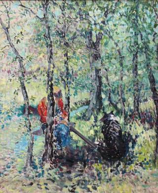 A  Hunt Scene