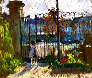 Lagny, Nono at the Garden Gate