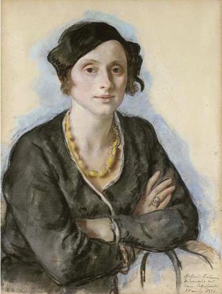 Portrait of Ekaterina Cavos Hunter, the artist's cousin