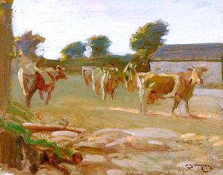 Sketch of Cows