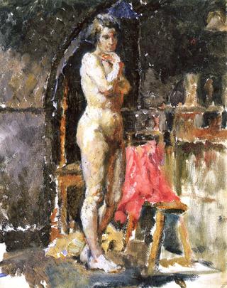 Standing Female Nude