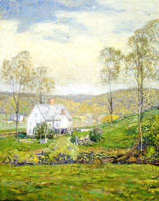 A Farmyard in Spring