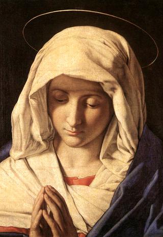 祈祷中的圣母玛利亚