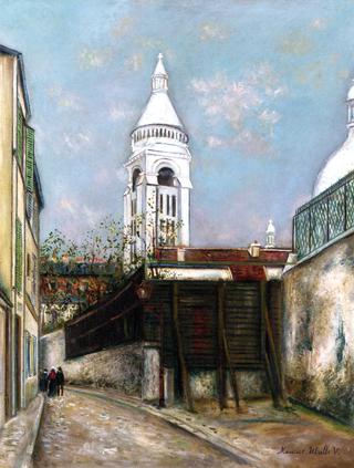 The Rue Saint-Vincent and Sacré-Coeur