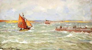Stormy Weather, Largs, 1919