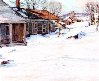 From the Artist's House in Winter