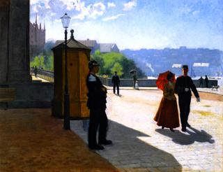 Soldiers Outside the Nationalmuseum, Stockholm