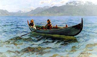 Boating at Balestrand