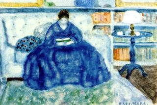 The Blue Dress, Giverny