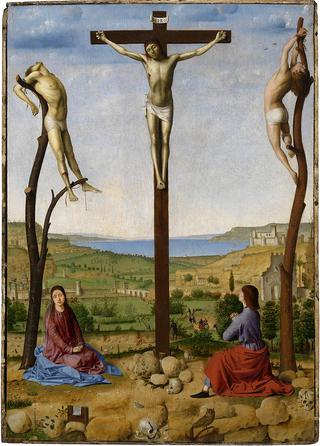 Crucifixion with Saint Mary and Saint John the Evangelist