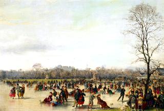 Skaters In The Bois De Boulogne