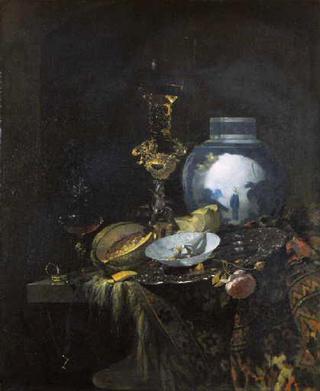 Still Life with Chinese Vase