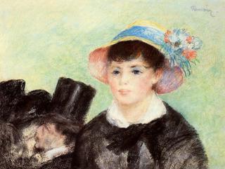 Young Woman in a Straw Hat