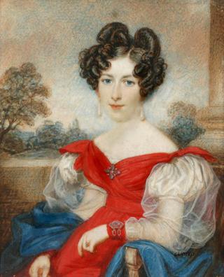 Portrait of a Lady in a Red Dress