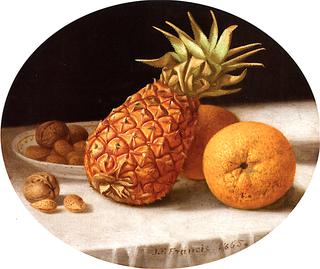 Still Life with Pineapple, Oranges and Nuts