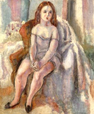 Young Woman in a White Chemise
