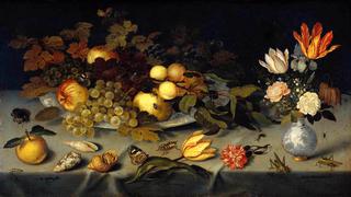 Still Life with Fruit and Flowers