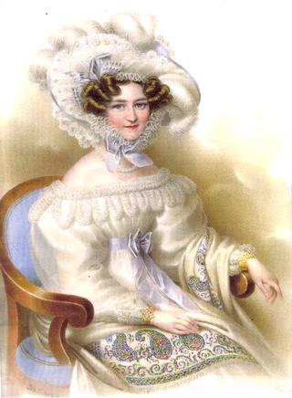 Portrait of Caroline Augusta of Bavaria