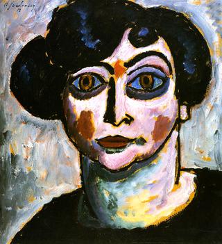 Woman with Black Hair