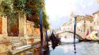 Venetian Canal Scene