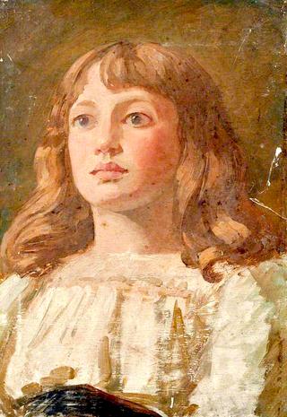 Portrait of a Girl in a White Dress
