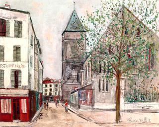 Scene in Montmartre