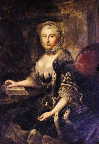 Portrait of Augusta Hanover, Duchess of Brunswick-Lüneburg