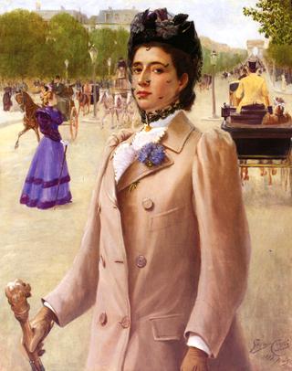 Portrait of a Lady on the Champs Elysees