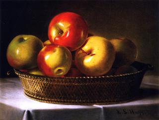 Still LIfe with Apples in a Basket