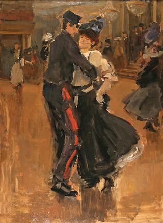 Dancing at Moulin de la Galette