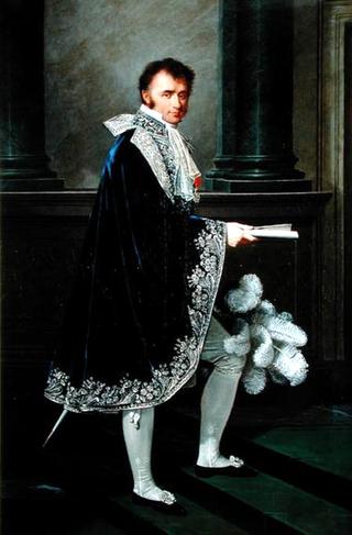 穿着拿破仑宫廷服装的莫利安伯爵