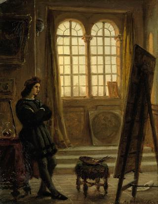 Raphael in His Studio in Florence