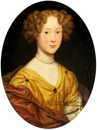 Barbara Talbot, Viscountess Longueville, as a Girl