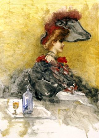 The Red Feathered Hat
