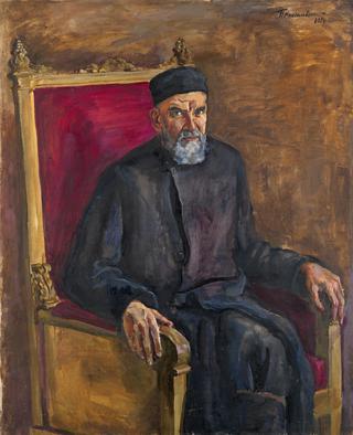 Portrait of The Artist's Brother, Historian Dmitry Konchalovsky