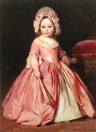 Princess Alice of Great Britain in 18th-Century Costume