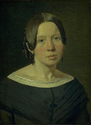 Portrait of the Artist’s Sister-in-Law, Johanne Elisabeth Kǿbke, née Sundbye